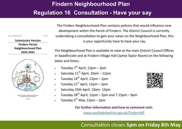 Poster for Regulation 16 Consultation